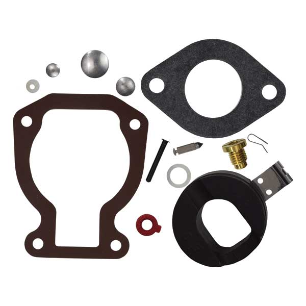 Johnson Evinrude carburetor repair kit components